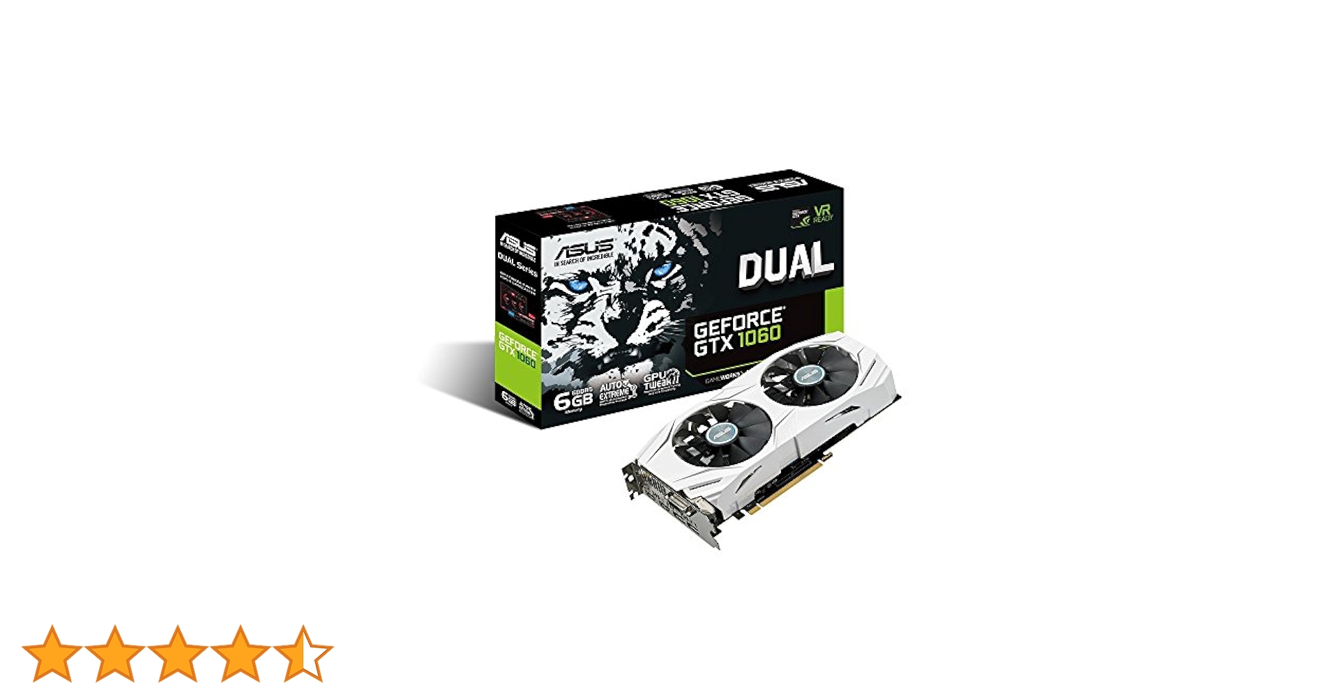 Amazon | (DUAL-GTX1060-6G) - Asus NVIDIA GeForce GTX 1060